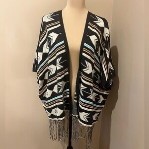 Double Zero Monochrome Knit Cardigan
